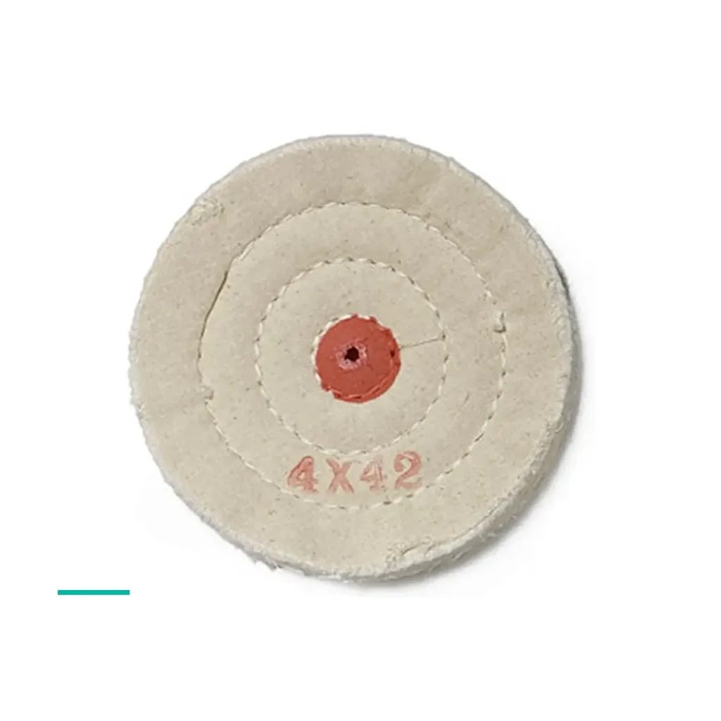 [KE-MUSL-4T] Muslin polishing wheels 12-pack (Small 4″)